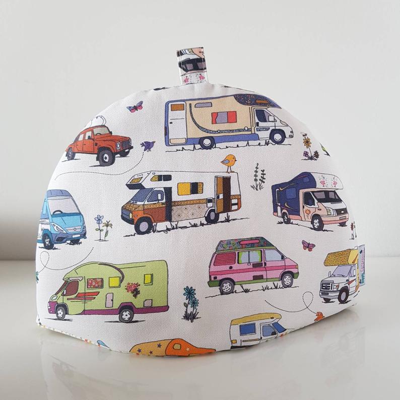 Motorhome Tea Cosy (White)