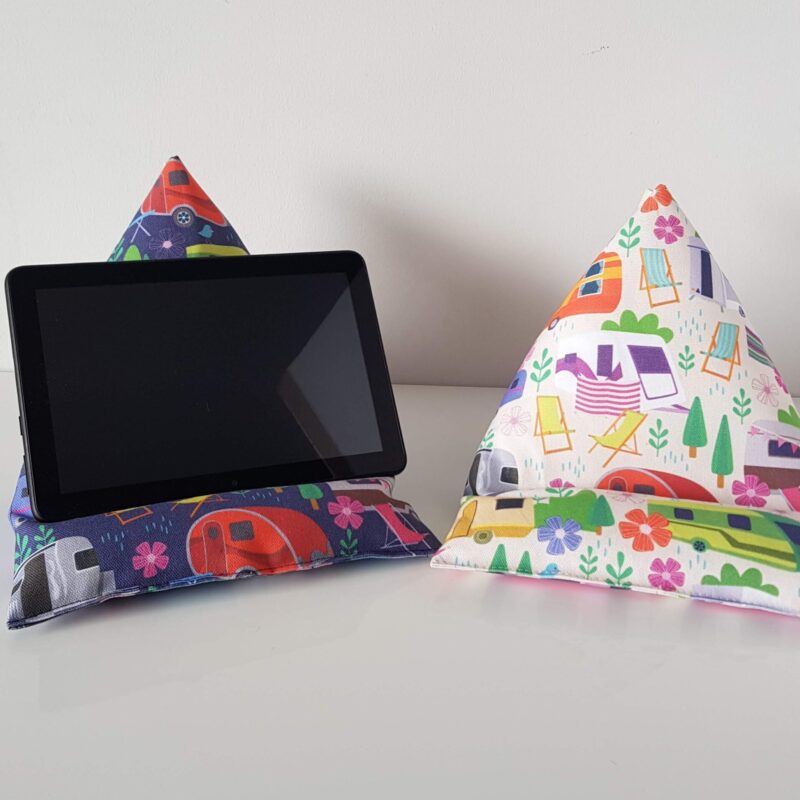 Caravan Tablet Holder / iPad / eReader / Bean Bag