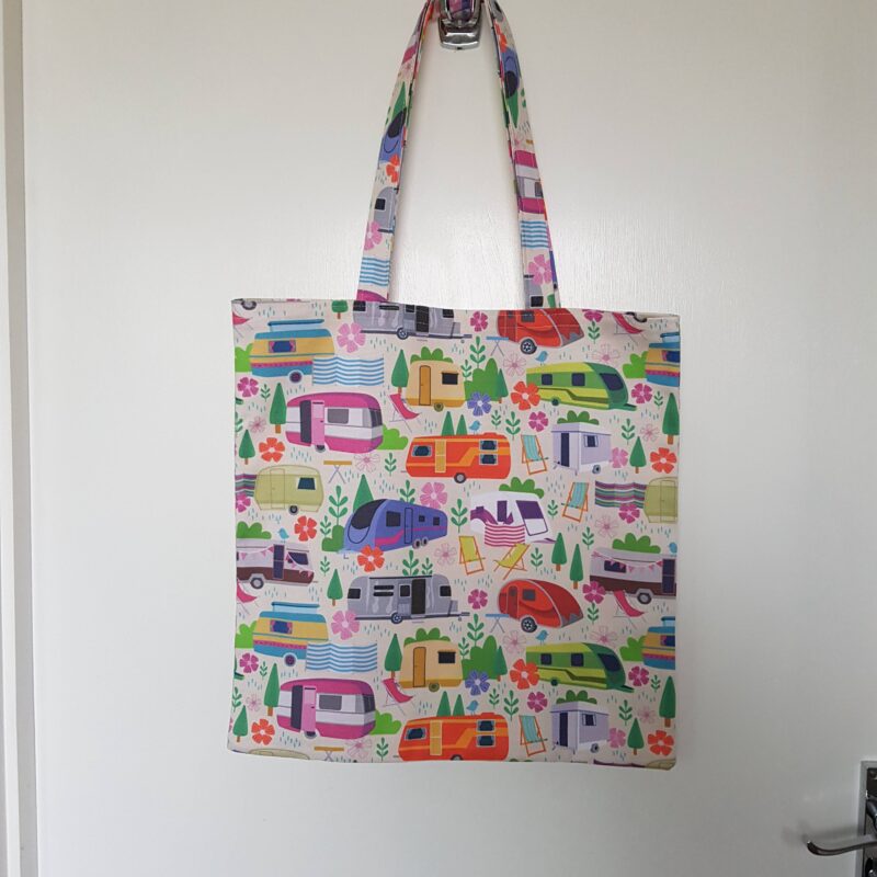 Caravan Shopping / Shower Bag (Cream)