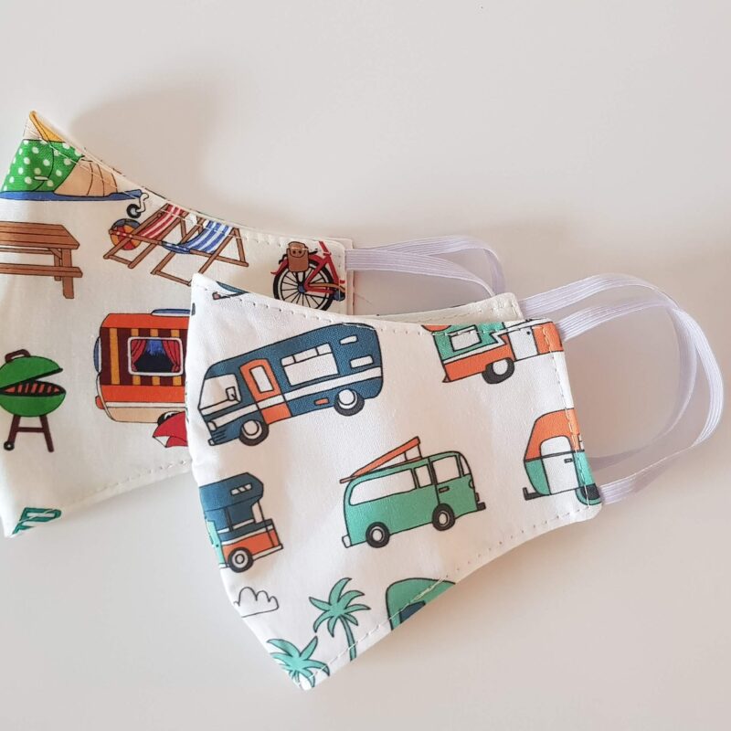 Shaped Cotton Face Masks
