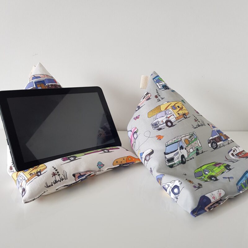 Motorhome Tablet Holder / iPad / eReader / Bean Bag