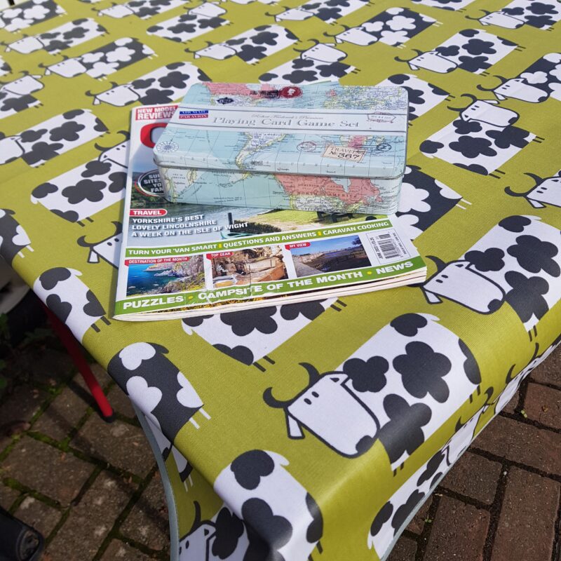 Cow Tablecloth (Oilcloth)