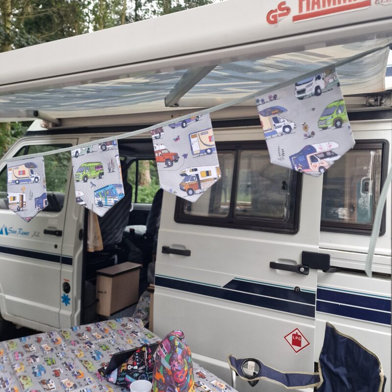 Motorhome Bunting (Grey)
