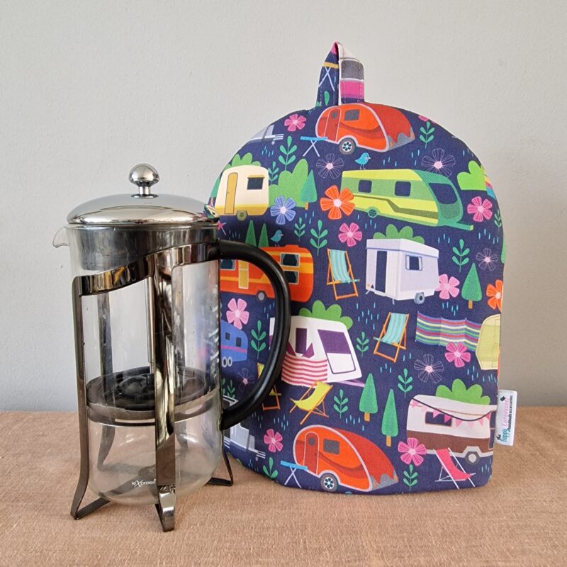 Caravan Cafetiere Cosy (Dark Blue)