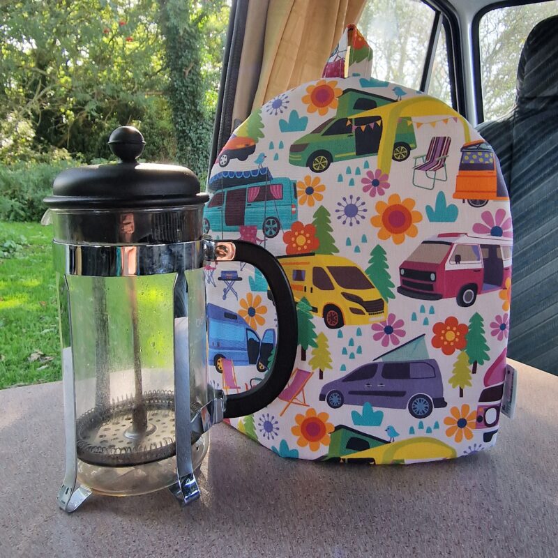 Campervan Cafetiere Cosy (Cream)