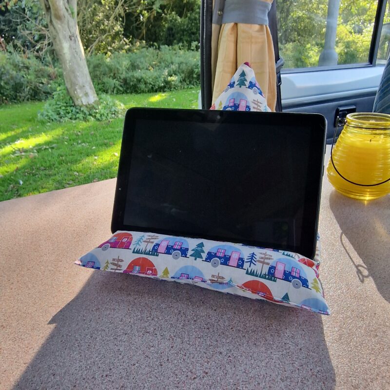Caravan Tablet Holder / iPad / eReader / Bean Bag