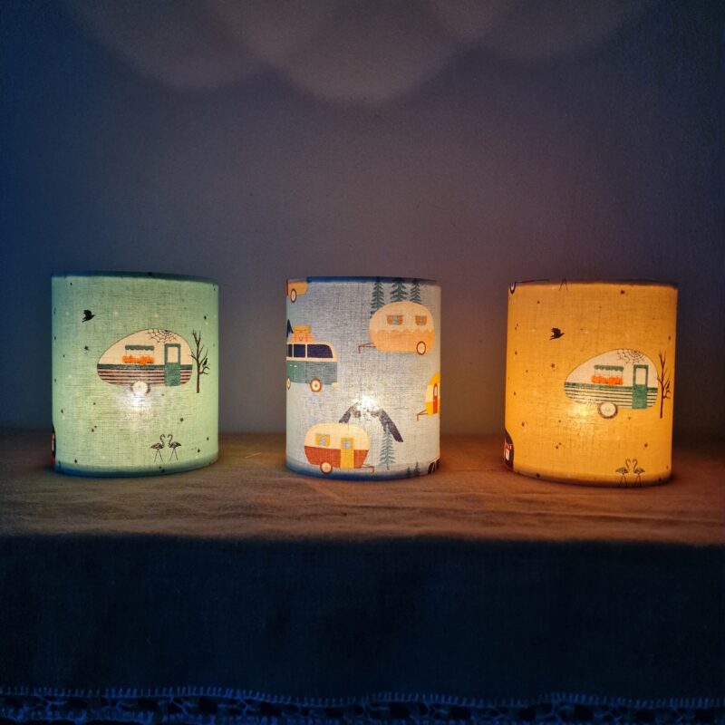 Caravan Tealight lantern / Storage pot