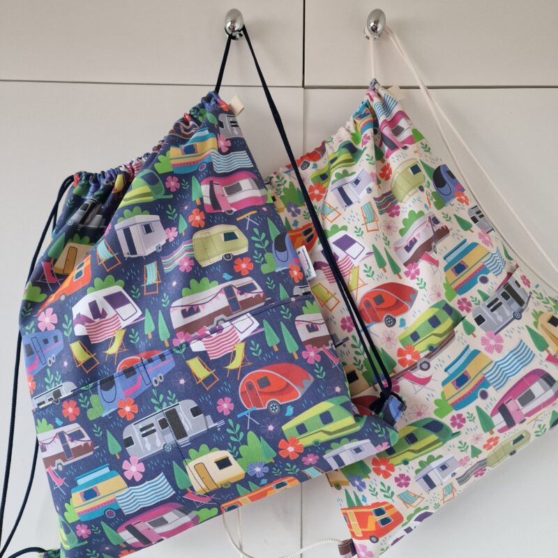 Caravan Drawstring Shower / Laundry Bag